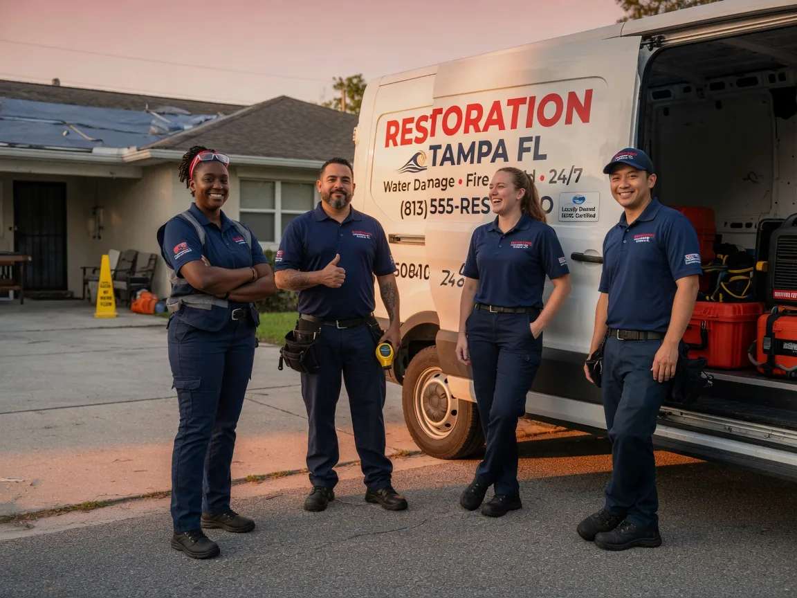 Water Damage Restoration company in Brunsville, IA